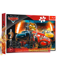 TF Puzzle - "100" - "Extreme race / Disney Cars 3"